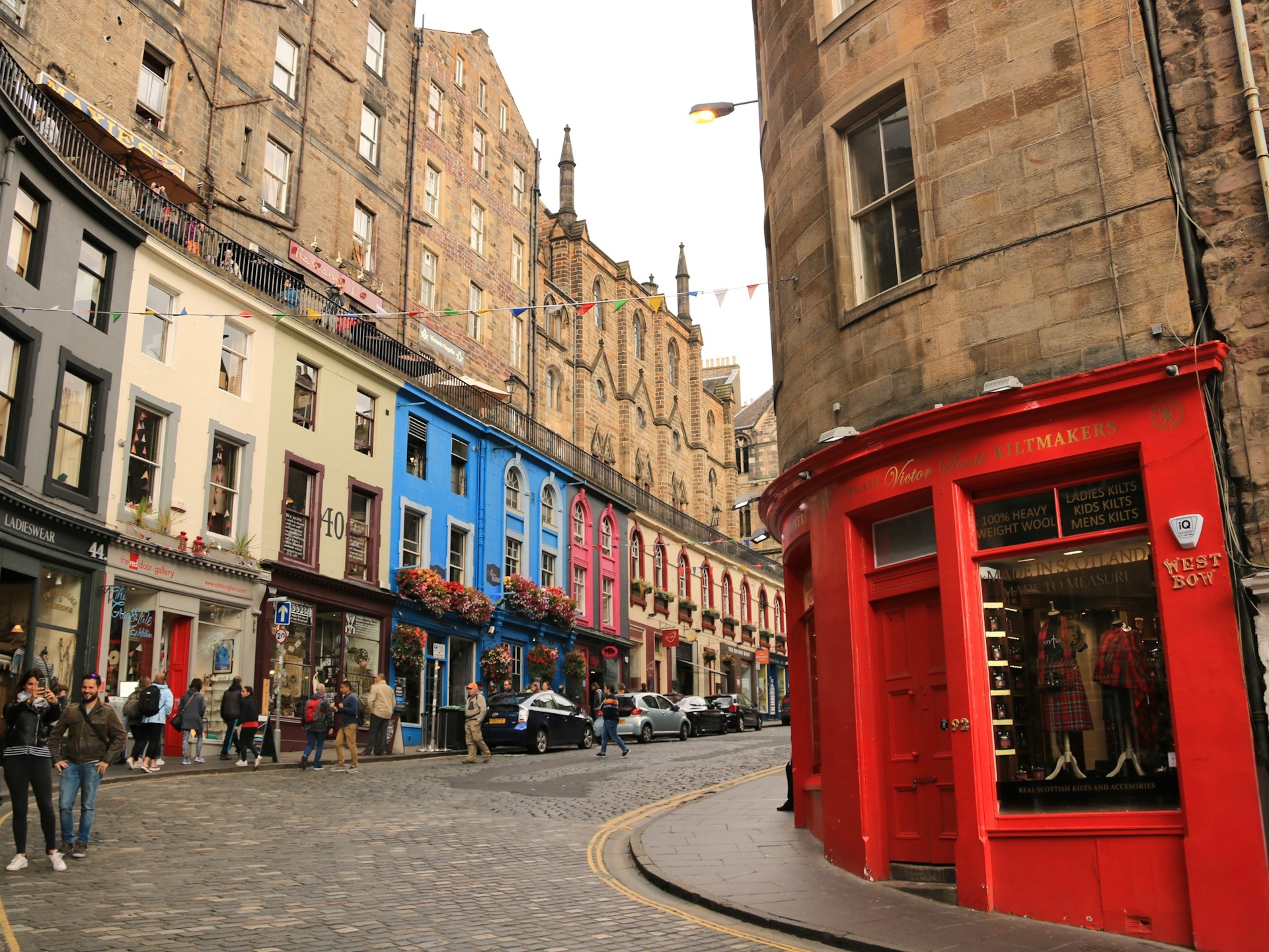 Christmas morning in Edinburgh